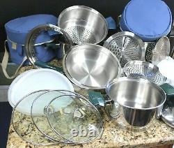 25 Pièces Walkaway Aircore Thermodynamique Cookware Set Air Core Great Condition