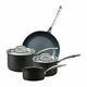 Circulon Excellence 4 Pièces Pan Set Non Stick Induction Safe Durable Cookware