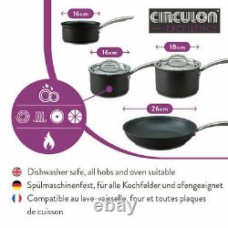 Circulon Excellence Haute Qualité Induction Non Stick 4-piece Ensemble De Produits De Cuisine