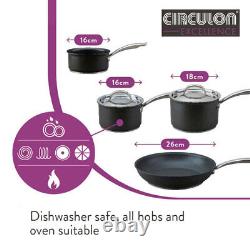 Ensemble de batterie de cuisine Circulon Excellence, 4 pièces