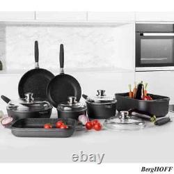 Ensemble de batterie de cuisine antiadhésive BergHOFF Eurocast 11 pièces