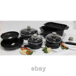 Ensemble de batterie de cuisine antiadhésive BergHOFF Eurocast 11 pièces