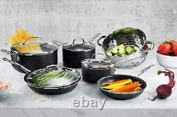 Granite Stone Pot Pan Set Cuisine Cookware Bakeware Antistick 20 Piece 7081 Nouveau