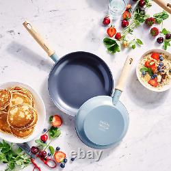 Greenpan, Mayflower Ceramic Non-stick Cookware Set 5 Pièces, Bleu Ciel