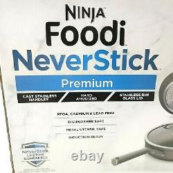 Ninja Foodi Neverstick Premium 10-piece Cookware Set Open Box Nouveau