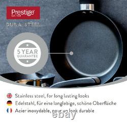 Prestige Non Stick Pot & Pan Sets 5 Pièces En Acier Inoxydable Pan Set Induction