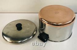Revere Ware Copper Bottom 11 Pieces Set Vintage Pots & Pans Articles De Cuisine Revereware