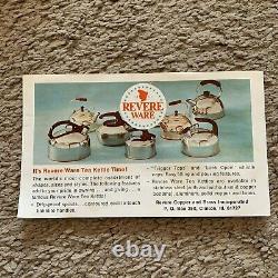 Revere Ware Copper Clad Collection 12 Piece Set Vintage Rare Nos