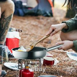 Set De Cuisine De Camping En Acier Inoxydable 304 8 Pièces Pot Et Pan Kit Compact Outdoors