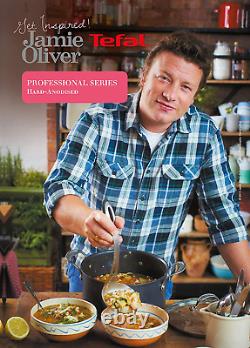 Tefal Jamie Oliver Ensemble D'articles De Cuisine Haute Qualité Anodisé De Série 5 Pièces, Noir