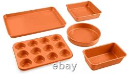 Vaisselle 20 Pièces + Bakeware Set Avec Revêtement En Cuivre Durable Antiadhésif