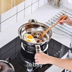 Velaze Pot & Pan Sets 16piece En Acier Inoxydable Cookware Set Induction Safe Silver