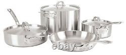 Viking Professional 5-ply 7 Piece Satin Finish Stainless Steel Cookware Set Nouveau