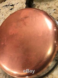 Vintage 20 Piece Revere Ware Copper Bottom Inoxydable 1801 Avant 1968 Batterie De Cuisine