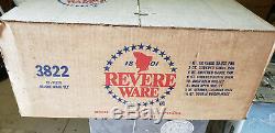 Vintage USA Nos Revere Ware Cuivre Clad Énorme 12 Pièces Set # 3822 Nouveau